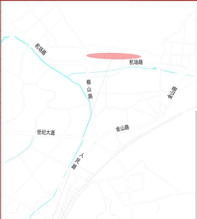 桂林临桂区机场路这块“二类居住用地”调整为“一类工业用地”(图1)