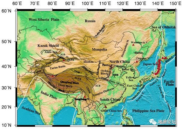中国现今大地构造格局从整体到局部细节清楚来龙去脉一篇全概况(图2)