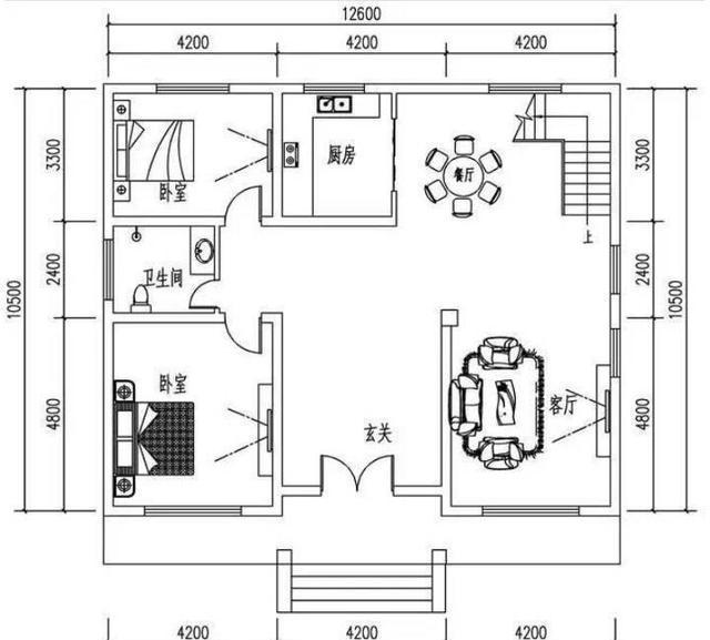 农村自建二层小楼5室2厅简单装饰了外观感觉顿时与众不同(图5)