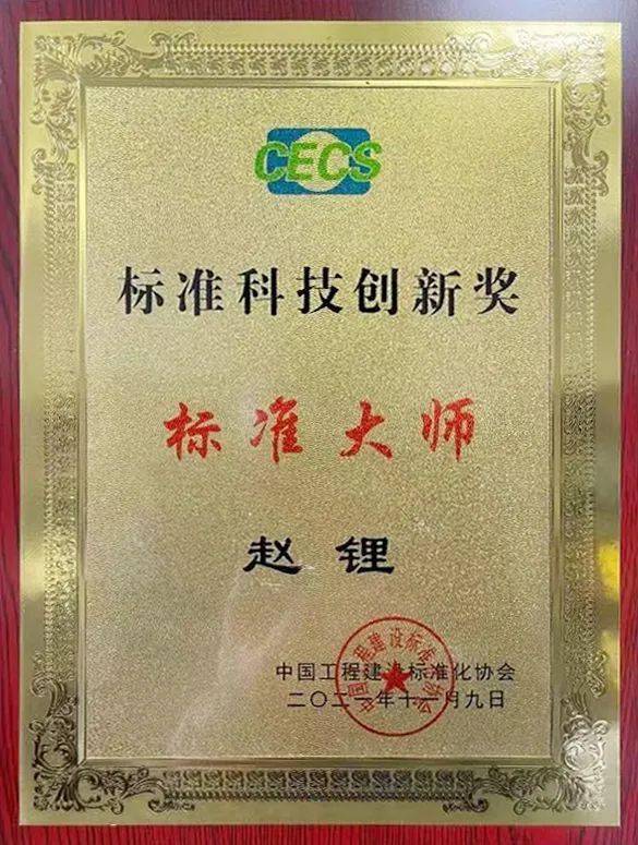 中国院赵锂副院长荣获“标准科技创新奖标准大师”称号(图2)