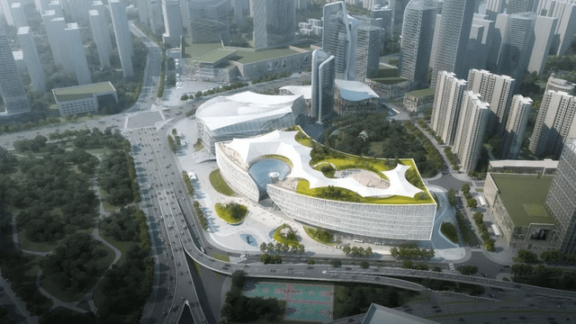 武汉图书馆新馆建筑设计概念提案(图4)