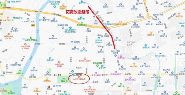 广东汕头市三项市政工程项目范围涉及三区以中心城区为主(图3)