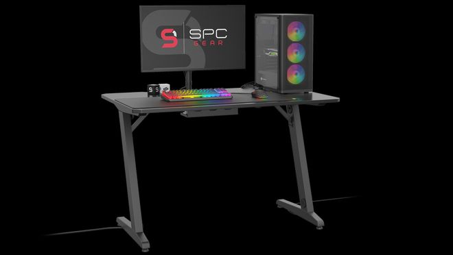 SPC Gear推出GD100电竞桌子：有不少巧妙的设计(图1)