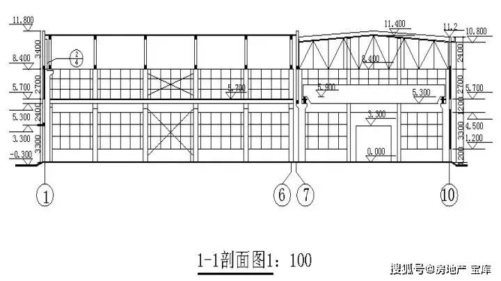 5分钟教你画工业厂房施工图！(图2)