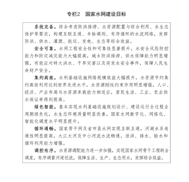 BWIN网站中央国务院印发 《国家水网建设规划纲要(图2)