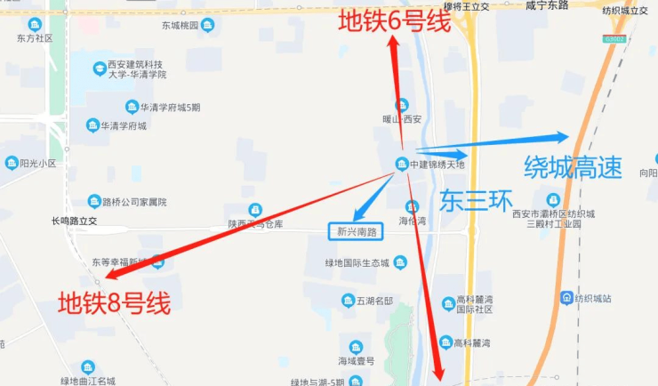 西安(中建锦绣天地)售楼部丨中建锦绣天地开发商丨楼盘详情价格(图8)