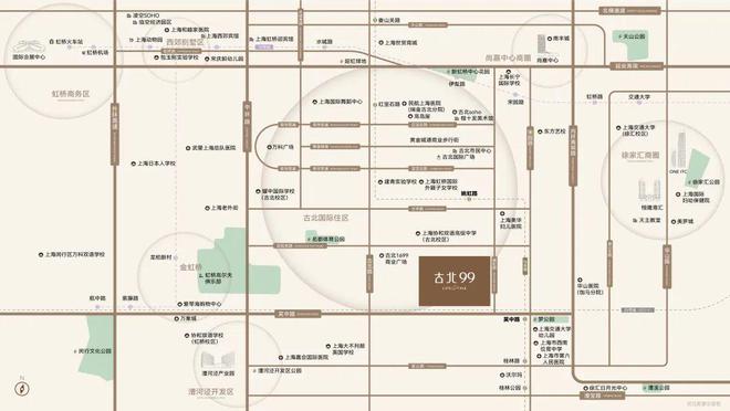 古北99官方网站- 闵行金虹桥古北99024最新房价＋户型图＋配套(图8)